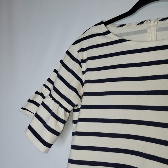 J. Crew Striped Bell Sleeve Dress - Picture 9 of 14